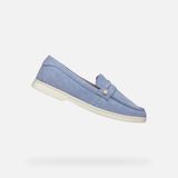 GEOX Xand 3 Dames Loafers Lichtblauw Maat 41