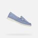 GEOX Xand 3 Dames Loafers Lichtblauw Maat 41