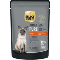 SELECT GOLD Adult Pure in Saus Kalkoen 24x85 g