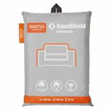 Siena Garden AquaShield Loungestoelhoes Zilvergrijs met Active Air System 100 x 100 x 70 cm