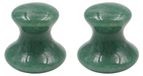 Merkloos Gua Sha: Mushroom-shaped massage tool, natural aventurine, for face and eye massage, wrinkle reduction, stress relief, comfortable use, massage stones