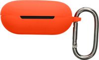 kwmobile cover voor oordopjes case - Trendy beschermhoes draadloze oordopjes in oranje