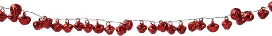 Decoris Slinger ijzer rood 120x2x2 cm