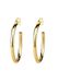 Elli Oorbellen Dames Creolen Open Basis Minimaal in 925 Sterling Zilver