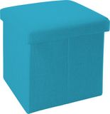 Intirilife Opvouwbaar krukje 30x30x30 cm LIGHT BLUE