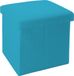 Intirilife Opvouwbaar krukje 30x30x30 cm LIGHT BLUE