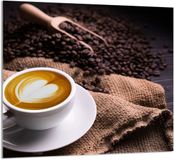TMK ArtDeko Snijplank Koffie 65x60 cm