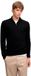 Superdry Essential Lichtgewicht Wol Blend Half Zip Trui Slanke Pasvorm Heren M