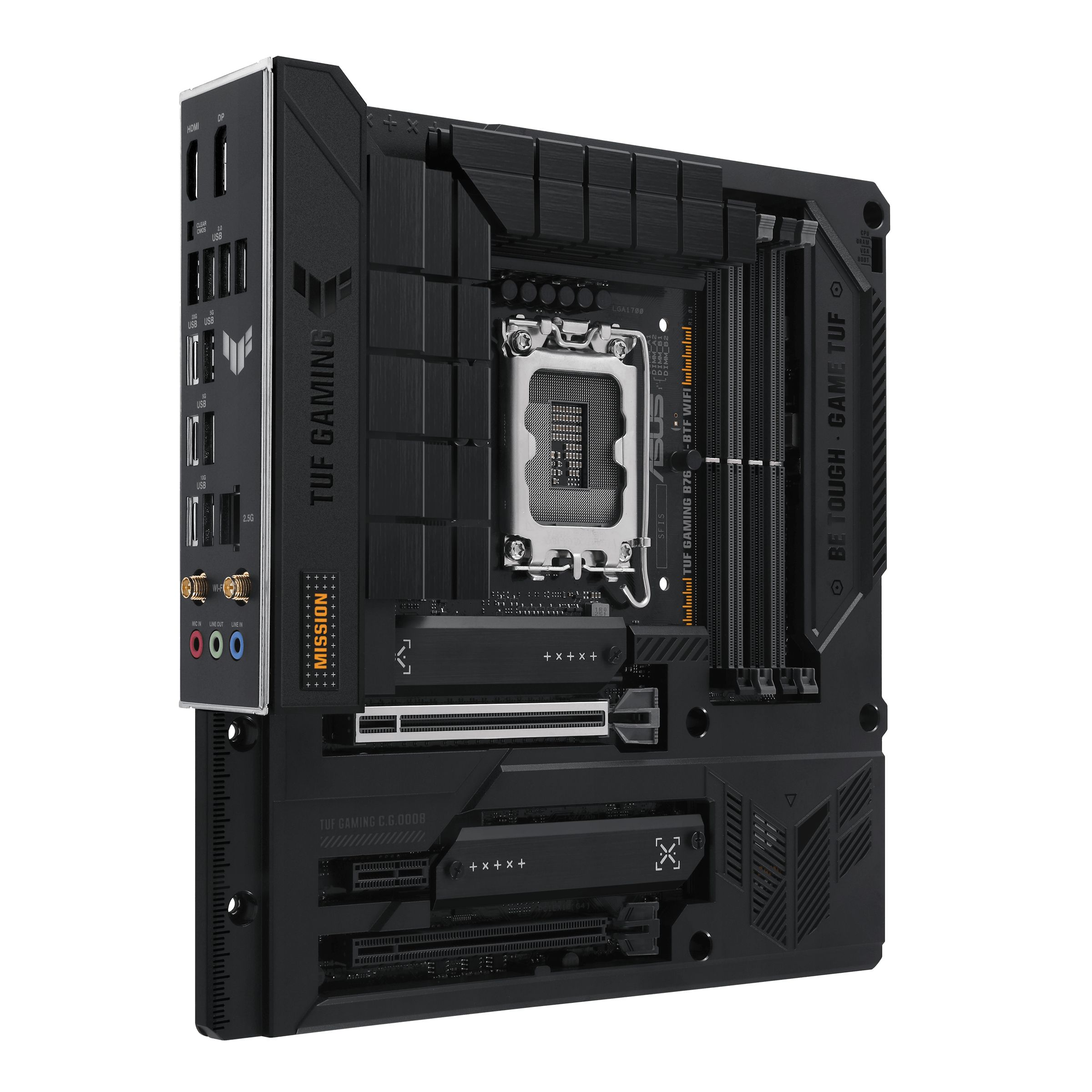 ASUS TUF GAMING B760M-BTF WIFI - Micro ATX - DDR5 - LGA 1700