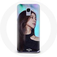 Maniacase Hoesje voor Samsung Galaxy J6 2018 Blackpink Born Pink Poster Teaser Jisoo Shut Down Fancam