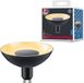 Paulmann 28794 Lampe LED GU10 5W 170lm 1900K Dimmable Noir/Or