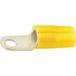 Vogt Verbindungstechnik 3683A cosse à œillet section transversale (max.): 25 mm² diamètre de la tige: 6 mm partiellement isolé jaune 1 pièce(s)