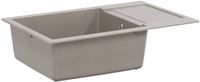 vidaXL Wasbak Grijs 780 x 500 mm 80% Kwarts en 20% Hars