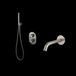 Sanilux Badset Sanilux Bubbel Inbouw Met Box Thermostaat Gunmetal