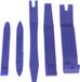 Merkloos / Sans marque Shenzhen Haorui Industrial Technology Co., Ltd. Panel Removal Tool Set - 5 Stuks voor Auto Interieur Exterieur Dash Moulding Trim - Blauw