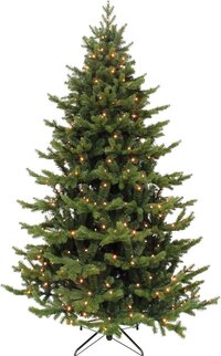 Triumph Tree Sherwood Deluxe Kunstkerstboom met LED - 215cm - Groen