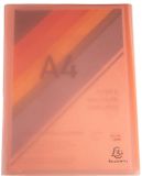 Exacompta 10x Showalbum Chromaline Pastel A4 Koraal