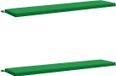 vidaXL - 2-delige Bankkussens SOEST - 100% Polyester - Groen