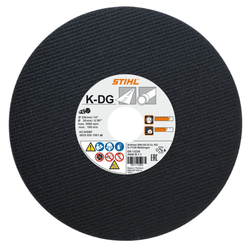 STIHL K-DG Kunsthars-Doorslijpschijf - 300 mm