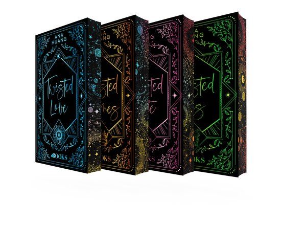 Love Books Twisted Love Games Hate Lies Limited Edition Set - Sprayed Edges