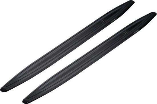 Hypersonic Set bumperbeschermstrips universeel 350x28mm - Zwart - 2 stuks