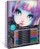 Nebulous Stars Kleurboek - Zwart Papier - Gelpennen