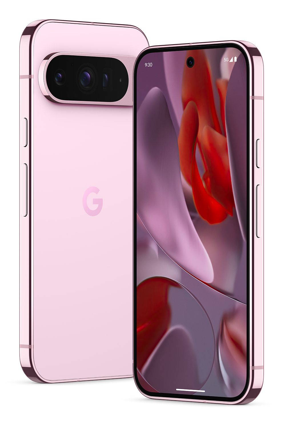 Google Pixel 9 Pro 256GB - Rose Quartz - 6.3" OLED Display - 50MP Camera - Android 14