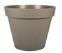 Toscaanse taupe bloempot