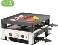 Solis Table Grill 5-in-1 gourmetstel 4 persoons rvs zwart