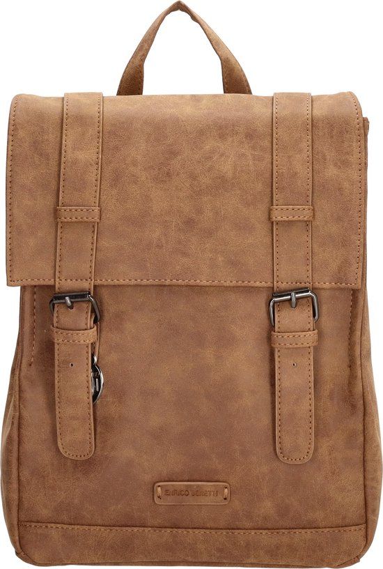 Enrico Benetti Amy 66581 Dames rugzak S - Camel - 8714872368206