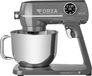 ECG FORZA 6600 robot pâtissier 1800 W 6,5 l Noir, Acier inoxydable