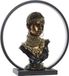 DKD Home Decor Luminous Decoration Resin LED African (35.5 x 11 x 36 cm) Copper