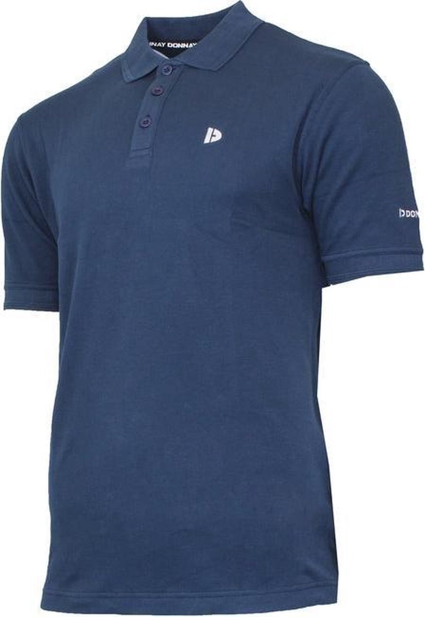 Donnay Polo - Sportpolo - Heren - Maat XXXL - Navy