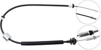 RENAULT Commande d'embrayage avec câble, 1.138 mm, système ABS, adapté entre autres pour RENAULT 21