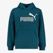 Puma ESS 2 Color No. 1 Logo kinder hoodie blauwgroen - Maat 128/134