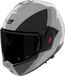 Nolan N120-1, speciale N-Com coating, casque modulable, noir/gris, taille XS (55)