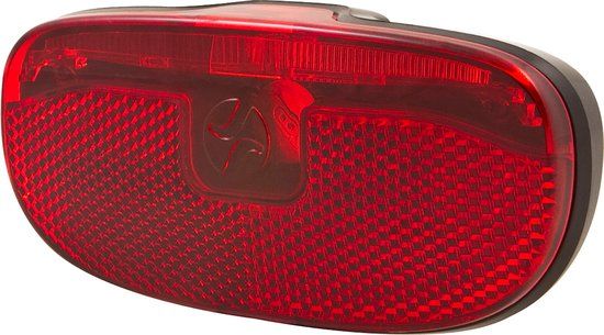 Spanninga Duxo XB Achterlicht - Batterij - Zwart