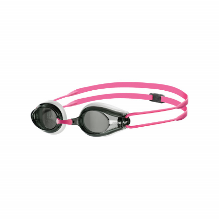 Arena Tracks Zwembril - Zwart/Wit/Roze - 3468335470573