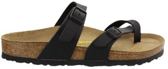 Birkenstock Mayari Dames Slippers - Black - 4040714632209