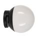 EGLO Cerveteri-E Led-spiegellamp, om op te zetten | van kunststof in zwart en wit, neutraal IP44