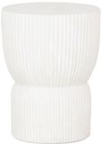 MUST Living Bijzettafel Fluted rond - 30x30x40 cm
