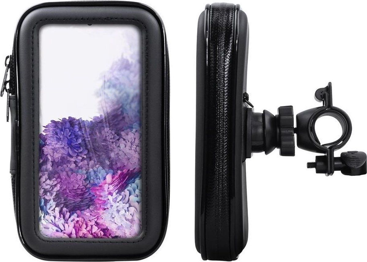 Shop4 Samsung Galaxy S20 Plus Fietshouder - Spatwaterdicht - Zwart