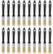 Set de 20 Pinceaux de Peinture Professionnels 2,5 cm de Largeur