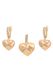 NAEMI Sieradenset Rosé Goud Kristal Champagne Wit