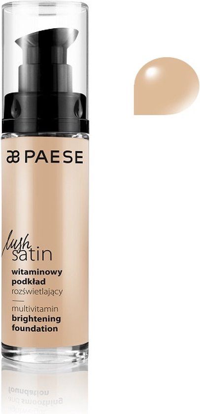 Paese Lush Satin Multivitamin Brightening Foundation - 32 Natural - 30ml