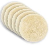 vidaXL - Taie d'oreiller - 6 pièces - HEERLEN - Crème - Ø 50 cm - Coton satiné