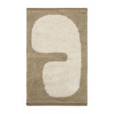 Ferm Living Lay Bathroom Mat 50x70 cm Dark Taupe-Off White