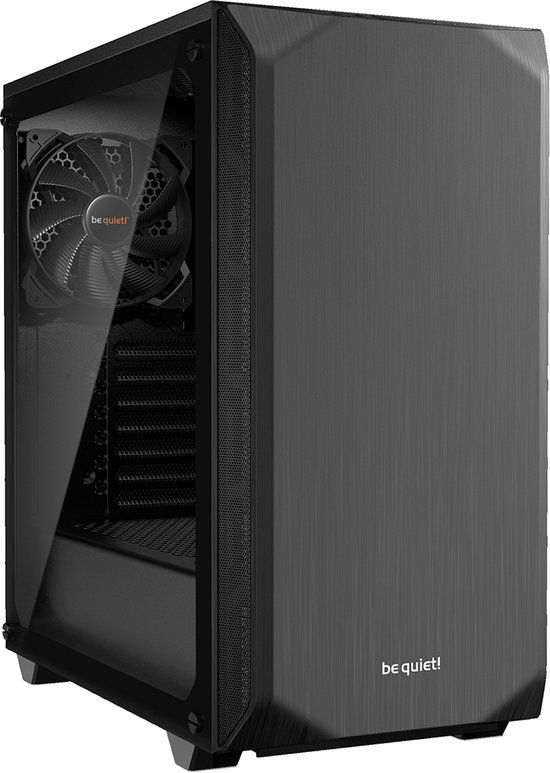 Be Quiet! Pure Base 500 - PC Case - Black - Tempered Glass - 2 Fans Included