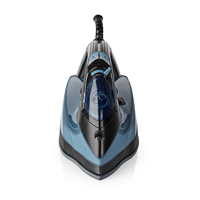 Nedis IRON2000 Stoomstrijkijzer - 2600W - Keramische zoolplaat - Blauw
