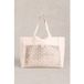 White Stuff Layla Sac cabas en cuir découpé au laser Ivoire pâle